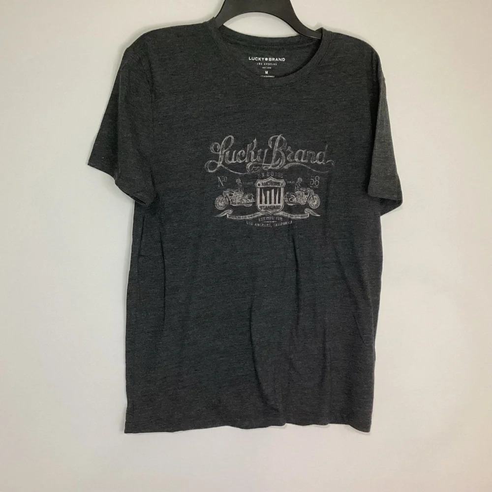 Lucky Brand American Standard Motorcycle Tee Medium